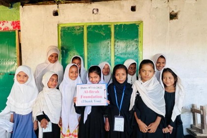 Students at the Madrassa